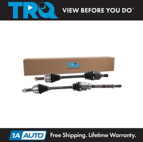 Csa59703 Trq Front Cv Axle Shaft Assembly Set Fits Nissan