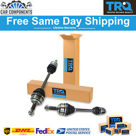 Csa82495 Trq New Front Cv Axle Shaft Assembly Lh And Rh Sides Set For 2002-2006 Honda Cr-v