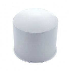 21216 United Pacific Axle Hub Cover Stainless Rear High Hat Only