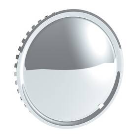 Bhc01-14 United Pacific Axle Hub Cap 14 Inch Chrome Plated Baby Moon Style