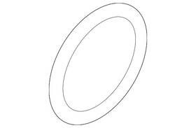 0aa-409-375-c Volkswagen Genuine Stub Shaft Ring