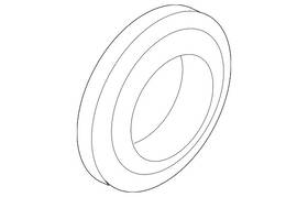 Wht-000-412 Volkswagen Genuine Hub Assembly Washer