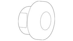 Wht-005-678 Volkswagen Genuine Axle Assembly Lock Nut