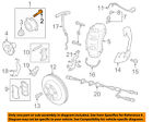Wht004835 Volkswagen Vw Oem Touareg Front Assembly Mount Bolt