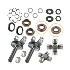 Spl55-3x Wmphe 550759 50491 50381 32pcs Front Axle Shaft Seal And Bearing Kit Compatible With 1999-2002 Ford F250