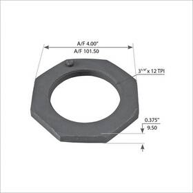 Wa07-2348 World American Axle Nut Spindle Type For Meritor