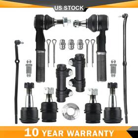 Rbs-ram25-0308-4wd-10k Yusinparts06 12pc Front Ball Joint Tie Rod End Cv Axle Shaft For Dodge Ram 1500 2500 3500 4wd