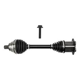 667516 Zoncar Front Cv Drive Axle Shaft With Nut For Volkswagen Passat 2012-2015 L4 2t