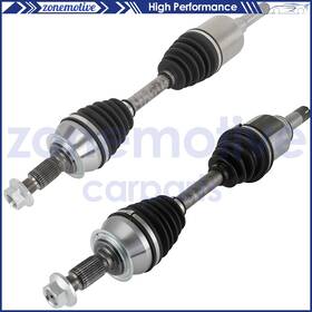 12759800 Zonemotive 2x For Chevy Impala Malibu 2.5l L4 Regal Lacrosse 2014-16 Front Side Cv Axle