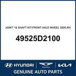 2019-2020 Kia K900 Joint & Shaft Kit-front Axle Wheel Side Oem New 49525D2100. Fixed Price $285.29.