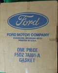 Ford Oem 1990S F5DZ-7A191-A Oil Pan Gasket. Fixed Price $19.95.
