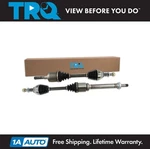 Trq Front Cv Axle Shaft Set 2013-2016 Ford Fusion Lincoln Mkz. Fixed Price $217.95.