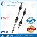 Oe Pair Front Cv Axle Joint Shaft For 2004-2006 Toyota Solara 2.4L L4 Fwd. Fixed Price $132.68.