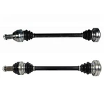 For Bmw 325XI 135I 328I 335I 330I 330XI 328XI Pair Rear Cv Axle Shafts Dac. Fixed Price $338.41.
