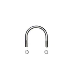 Skyjacker Leaf Spring Axle U-bolt 38X234X3. Fixed Price $18.59.