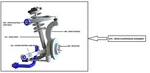 Left Rear Complete Suspension Assembly Oem 12-15 Minicoope. Fixed Price $150.00.