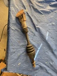 92 93 94 95 97 Ford Aerostar Left Axle Shaft Front From 4/11/91 96086. Fixed Price $54.85.