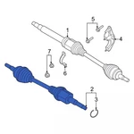 Genuine Ford Shaft Front Axle SZ6Z-3B437-C. Fixed Price $146.98.