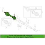 Genuine Oem Mopar Left Right Drive Axle Half Shaft For Ram Promaster City. Fixed Price $603.95.