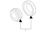 Genuine Ford Bearing BL3Z-4621-A. Fixed Price $49.28.