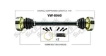 Surtrack VW-8060 Cv Axle Shaft , Rear Left Fits 411 412 Vanagon. Fixed Price $185.00.