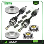 Front Cv Axle+brake Pads&rotors+wheel Bearing Hub For Fj Cruiser 4.0L 2007-2013. Fixed Price $299.19.