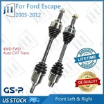 Oe Pair Front Axle Mercury Mariner Ford Escape 4WD Fwd Auto Cvt Trans. Fixed Price $204.86.