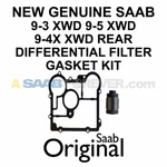 New Genuine Saab Xwd Rear Differential Filter Gasket Kit 9-3 9-5 9-4X 20986573. Fixed Price $89.99.