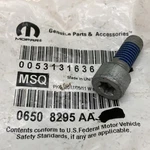 New Genuine Mopar 06508295AA Hex Flange Head Bolt, Mounting. Fixed Price $14.19.