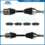Front Cv Axles + Brake Ceramic Pads For 2000-2005 Chevrolet Impala 3.8L 3.4L. Fixed Price $131.09.