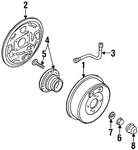 Genuine Nissan Hub Assembly Washer 40264-F6600. Fixed Price $17.60.