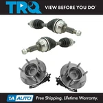 Trq Front Cv Axle Shafts & Wheel Hub Bearing Assemblies Set Of 4 For Hummer. Fixed Price $344.95.