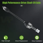 Rear Passenger Cv Axle Shaft For 07-08 Dodge Caliber 07-17 Jeep Patriot Compass. Fixed Price $58.89.