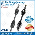 Oe Front Pair Left Right Cv Axle Shaft Set For 2009-19 Dodge Journey Avenger Fwd. Fixed Price $166.14.
