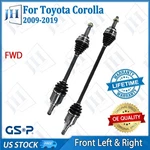 Oem Front Right Left Cv Axles For 2009-2019 Toyota Corolla 1.8L Matrix Fwd. Fixed Price $170.89.