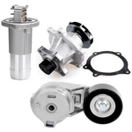 Water Pump+thermostat+tensioner For Gmc Canyon Hummer H3 Chevrolet Colorado. Fixed Price $51.59.