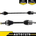 Front Outer Cv Axle Shaft Left & Right Pair Set For 90-93 Honda Accord At. Fixed Price $183.49.