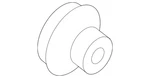 Genuine Mazda Axle Nut GJ21-33-042B. Fixed Price $8.69.