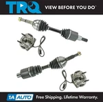 Trq Front Cv Axle Shafts & Wheel Hub Bearing Assemblies Set Of 4 For Gm Truck. Fixed Price $294.95.