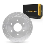 For Infiniti QX56 2004-2010 Brake Rotor Rear, Driver Side Cast Iron Solid. Fixed Price $158.76.