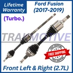 New Oe Front Cv Axle 2017-2019 Ford Fusion 2.7L Turbo, Lifetime Warranty.. Fixed Price $289.90.