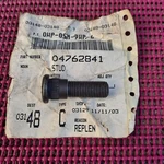 1997-2006 Jeep Wrangler Nos Genuine Mopar Rear Wheel Stud. Fixed Price $12.95.