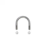 Skyjacker 38X234X3 U-bolt. Fixed Price $7.88.