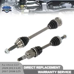 Front Left & Right Cv Axle Assembly For Infiniti G37 G35 G25 Sedan 4-DOOR Awd. Fixed Price $163.96.