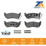 Rear Ceramic Brake Pad Set Jeep Liberty Ford Wrangler Explorer Sport Trac Tj. Fixed Price $38.70.