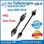 Oe Front Pair Cv Axle Shaft Set For 2010-18 Volkswagen Golf Jetta Fwd Auto Trans. Fixed Price $181.29.