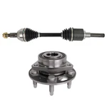 Cv Axle & Wheel Hub Bearing Assembly For Chevrolet Equinox 10-17 Front Left Side. Fixed Price $88.21.