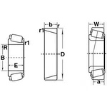 M84548 Bower Tapered Roller Bearing. Fixed Price $26.99.