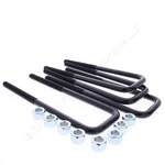 4-PACK Skyjacker Semi-round U-bolt For Lift Kit 10-1/2" X 2-1/2" 9/16" W/nuts. Fixed Price $56.94.