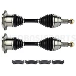 For 2000-2006 Chevy Tahoe Pcs Front Brake Ceramic Pads & Cv Joint Axle. Fixed Price $160.72.